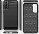 Samsung Galaxy S21 FE Hoesje Geborsteld TPU Flexibele Back Cover Zwart afbeelding 16