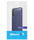 Samsung Galaxy S21 FE Hoesje Geborsteld TPU Flexibele Back Cover Blauw afbeelding 2