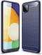 Samsung Galaxy A22 5G Hoesje Geborsteld TPU Flexibele Back Cover Blauw afbeelding 9