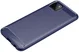 Samsung Galaxy A22 5G Hoesje Geborsteld TPU Flexibele Back Cover Blauw afbeelding 8