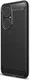 Huawei P50 Hoesje Geborsteld TPU Flexibele Back Cover Zwart afbeelding 1
