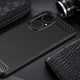 Huawei P50 Hoesje Geborsteld TPU Flexibele Back Cover Zwart afbeelding 12