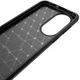 Huawei P50 Hoesje Geborsteld TPU Flexibele Back Cover Zwart afbeelding 10