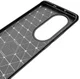 Huawei P50 Pro Hoesje Geborsteld TPU Flexibele Back Cover Zwart afbeelding 10