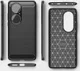 Huawei P50 Pro Hoesje Geborsteld TPU Flexibele Back Cover Zwart afbeelding 11