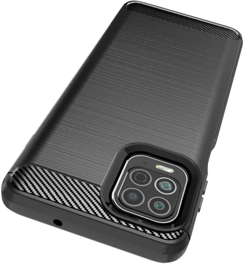 Motorola Moto G100 Hoesje Geborsteld TPU Flexibele Back Cover Zwart afbeelding 14