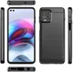 Motorola Moto G100 Hoesje Geborsteld TPU Flexibele Back Cover Zwart afbeelding 13