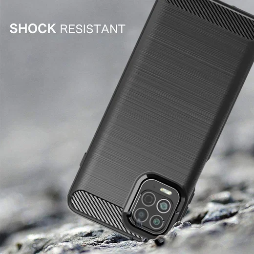 Motorola Moto G100 Hoesje Geborsteld TPU Flexibele Back Cover Zwart afbeelding 7