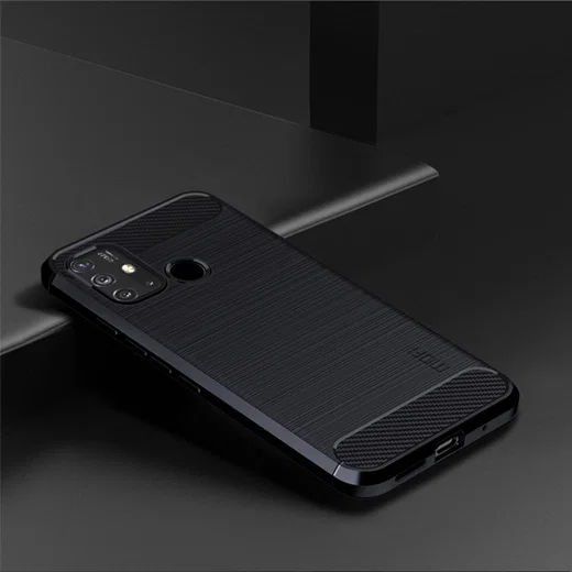 Motorola Moto G10 / G20 / G30 Hoesje Geborsteld TPU Back Cover Blauw afbeelding 9