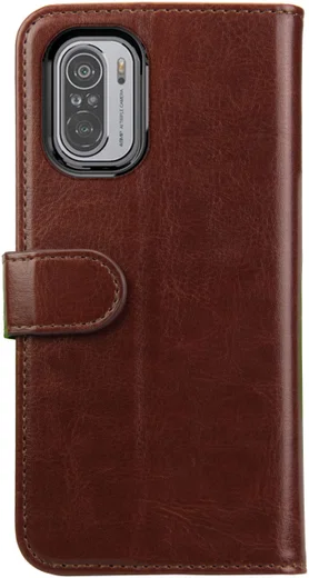 Rosso Element Xiaomi Poco F3 / Mi 11i Hoesje Book Cover Wallet Bruin afbeelding 2