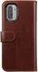 Rosso Element Xiaomi Poco F3 / Mi 11i Hoesje Book Cover Wallet Bruin afbeelding 2