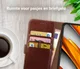 Rosso Element Xiaomi Poco F3 / Mi 11i Hoesje Book Cover Wallet Bruin afbeelding 6