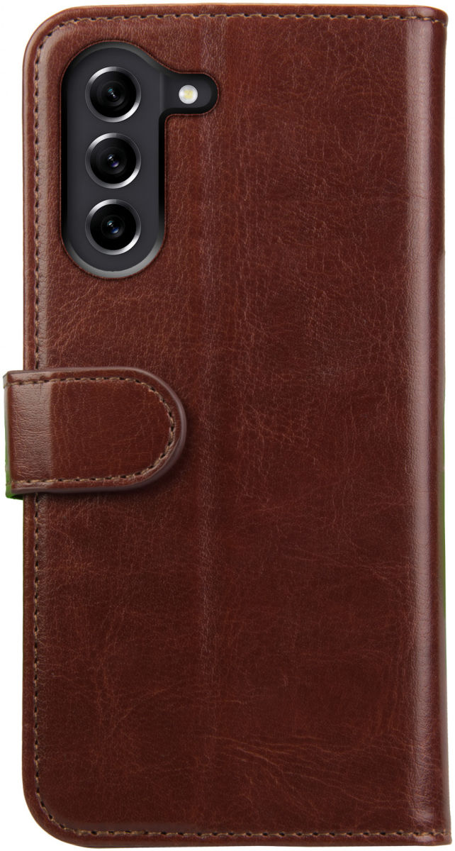 Rosso Element Samsung Galaxy S21 FE Hoesje Book Cover Bruin afbeelding 2