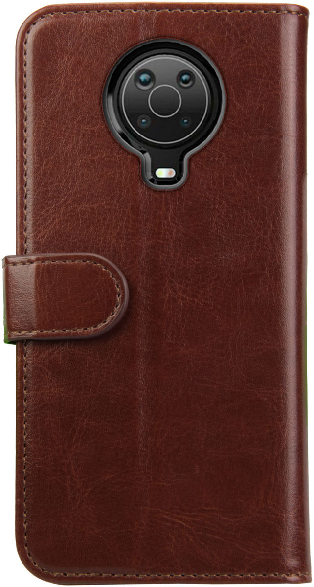 Rosso Element Nokia G10 / G20 Hoesje Book Cover Wallet Bruin afbeelding 2