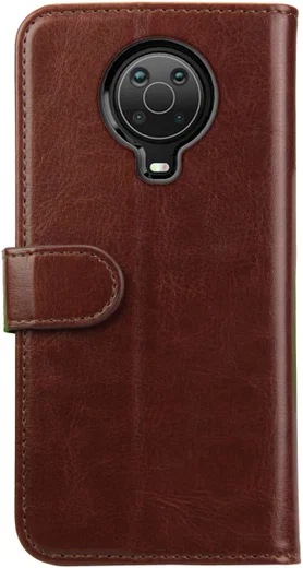 Rosso Element Nokia G10 / G20 Hoesje Book Cover Wallet Bruin afbeelding 2