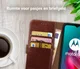 Rosso Element Motorola Moto G10/G20/G30 Hoesje Book Cover Wallet Bruin afbeelding 6