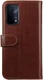 Rosso Element Oppo A54 Hoesje Book Cover Wallet Bruin afbeelding 2