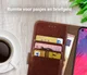 Rosso Element Oppo A54 Hoesje Book Cover Wallet Bruin afbeelding 4