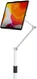 4smarts ErgoFix Universele Vloer Standaard Smartphone / Tablet Wit afbeelding 2