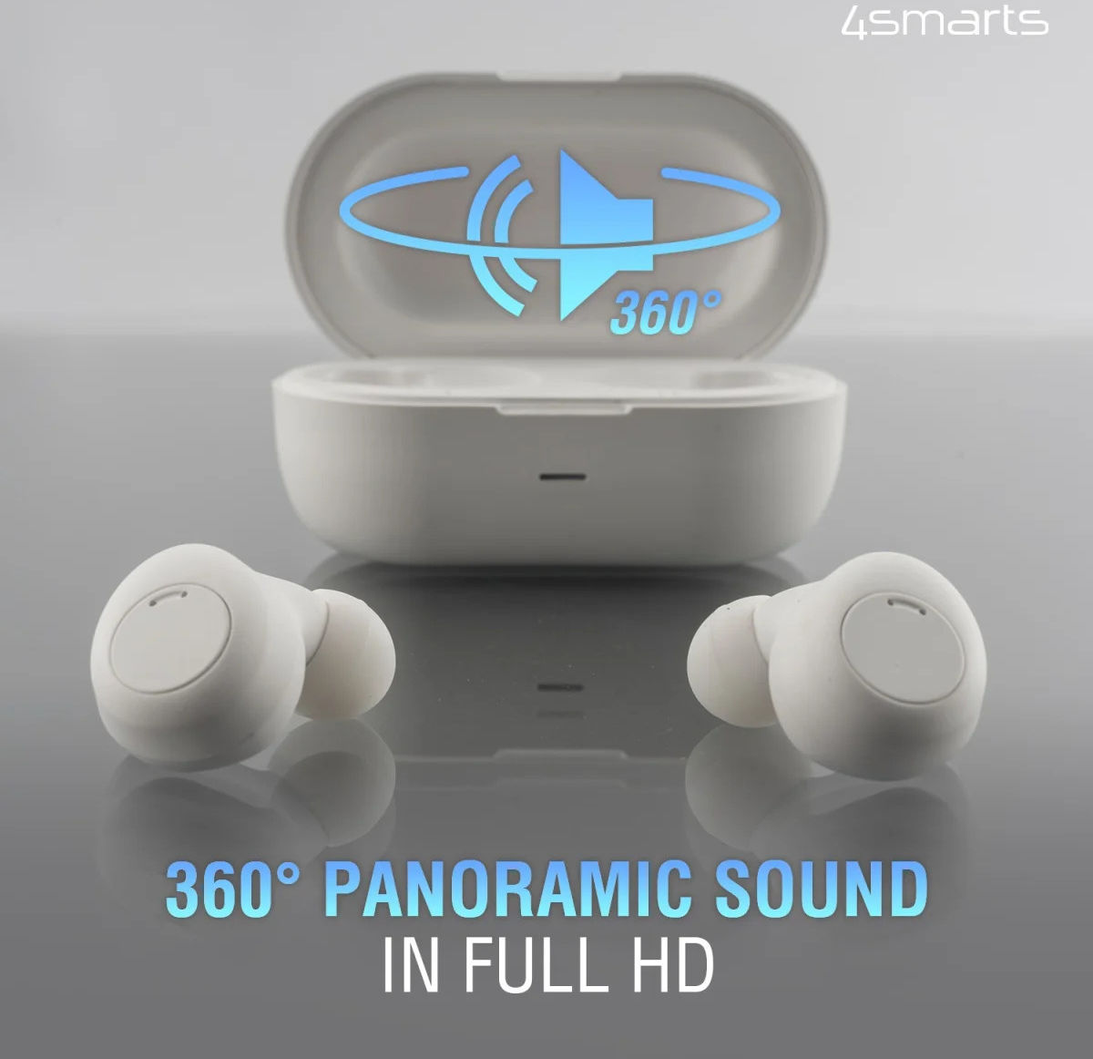 4smarts Eara Core Volledig Draadloze Bluetooth Oordopjes Zwart afbeelding 4