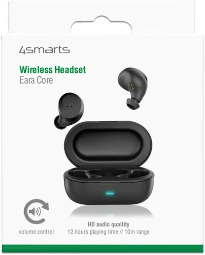 4smarts Eara Core Volledig Draadloze Bluetooth Oordopjes Zwart afbeelding 15