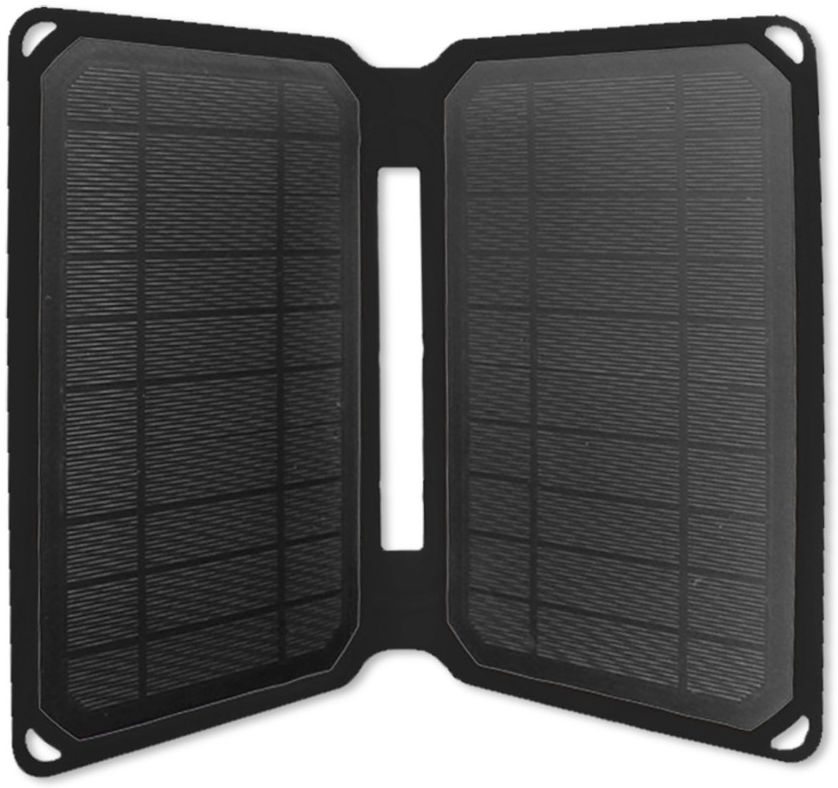 4smarts Opvouwbaar Draagbaar Zonnepaneel voor Opladen 10W Zwart afbeelding 6