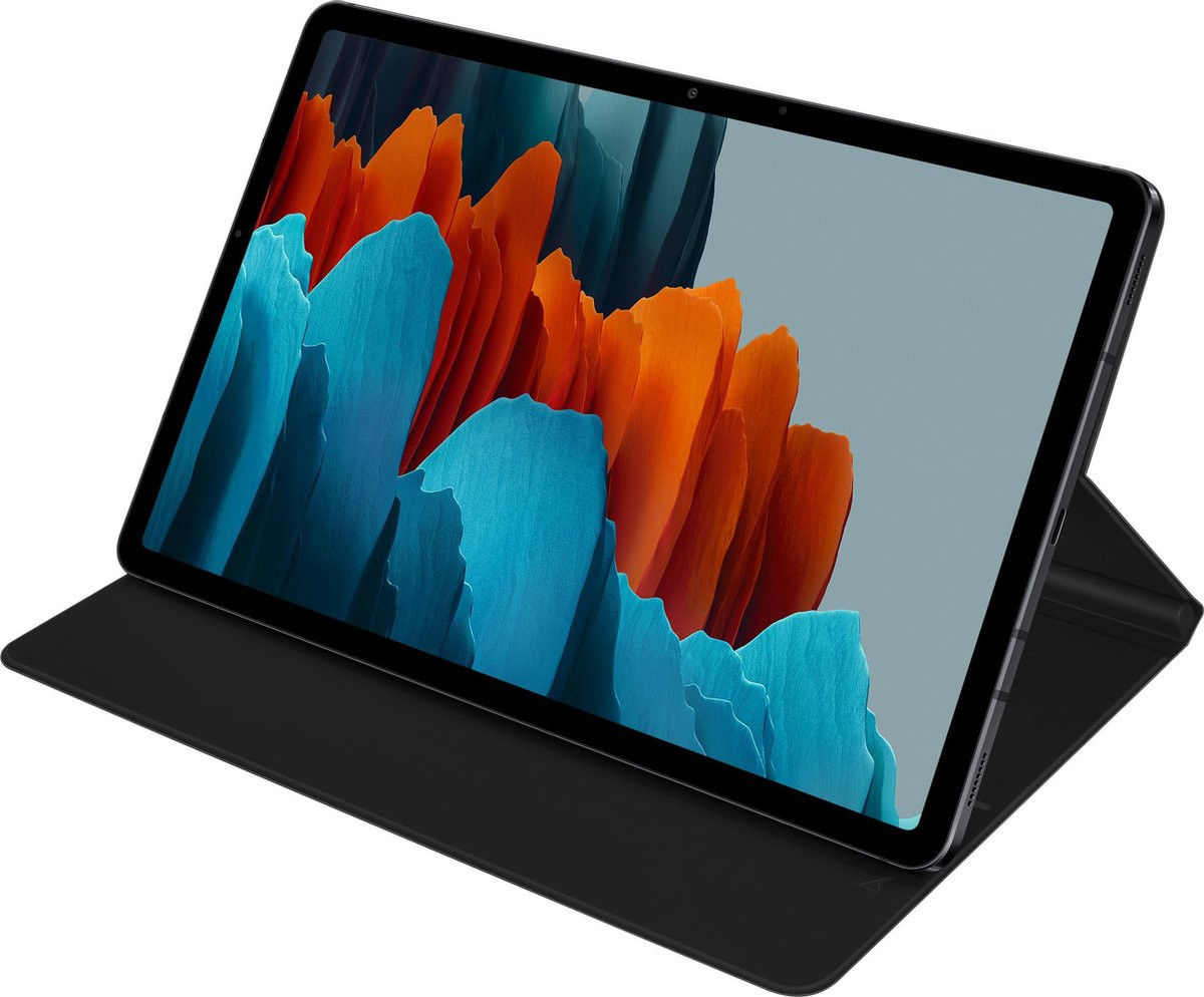 Origineel Samsung Galaxy Tab S8 / S7 Hoes Book Case Cover Zwart afbeelding 3