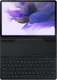 Originele Samsung Tab S8 Plus / S7 Plus / S7 FE Hoes Keyboard Zwart afbeelding 7