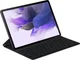 Originele Samsung Tab S8 Plus / S7 Plus / S7 FE Hoes Keyboard Zwart afbeelding 1
