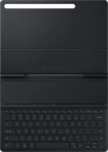 Originele Samsung Tab S8 Plus / S7 Plus / S7 FE Hoes Keyboard Zwart afbeelding 8