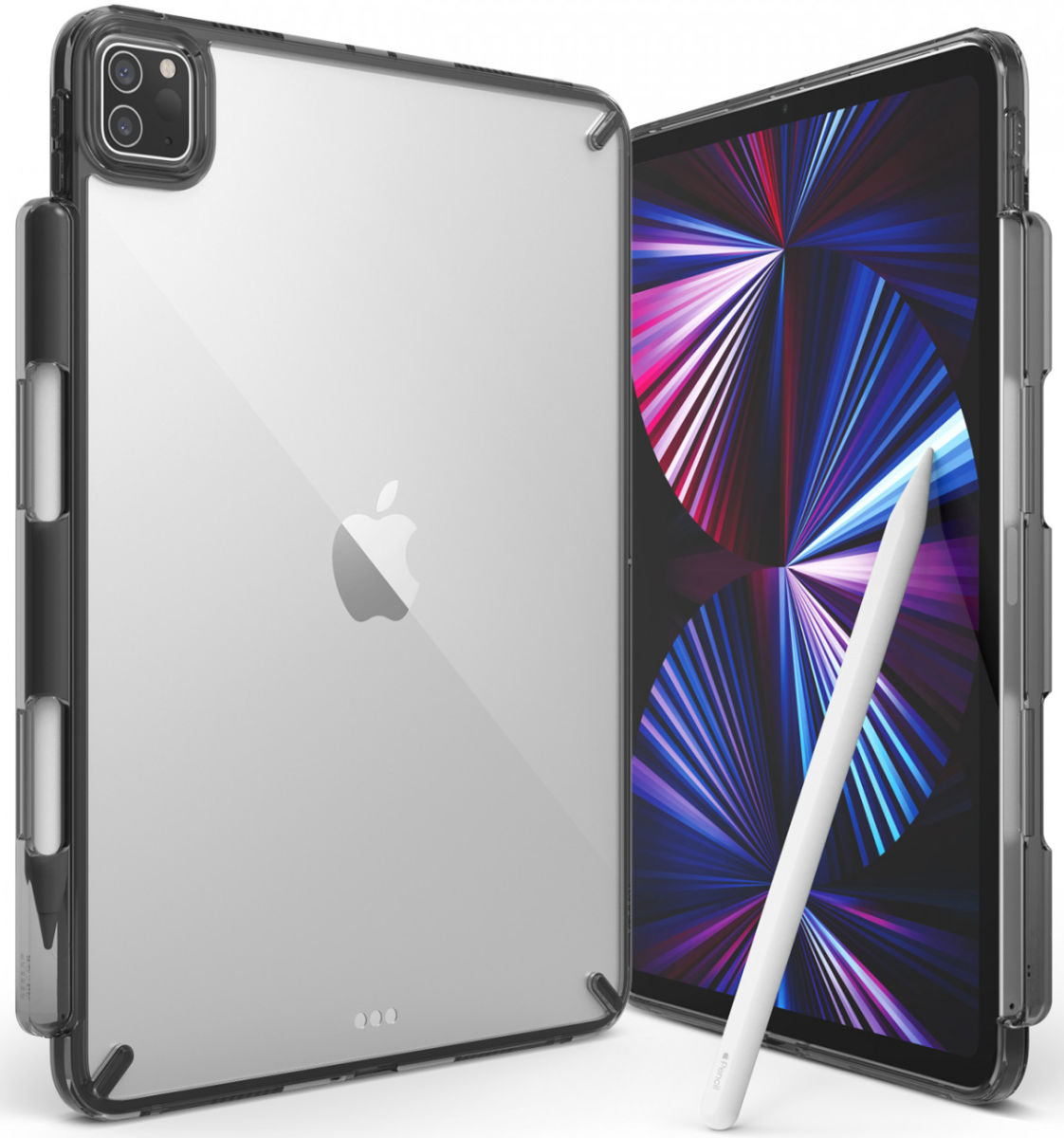Ringke Fusion Apple iPad Pro 11 Hoes Back Cover Transparant Zwart afbeelding 1