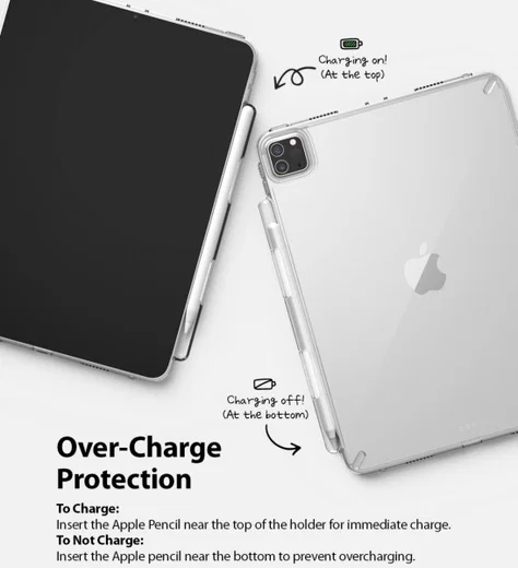 Ringke Fusion Apple iPad Pro 11 Hoes Back Cover Transparant Zwart afbeelding 8