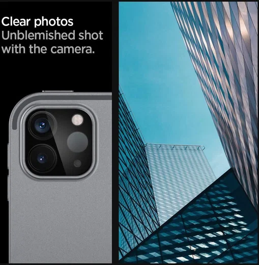 Spigen Apple iPad Pro 11/12.9 2020/2021 Camera Lens Protector (2-Pack) afbeelding 3