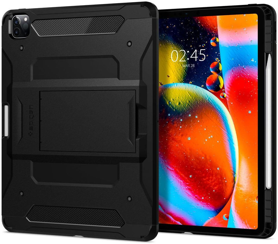 Spigen Tough Armor Pro Apple iPad Pro 12.9 2021 Hoes Zwart afbeelding 2