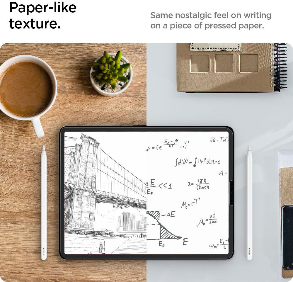 Spigen Paper Touch Apple iPad Pro 11 2018/2020/2021 Screen Protector afbeelding 2