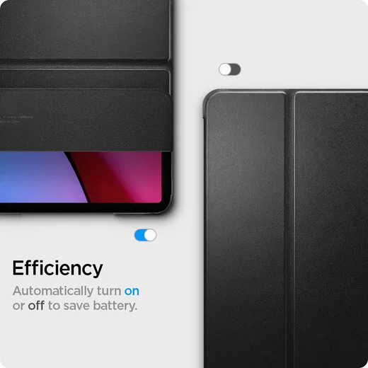 Spigen Smart Fold Apple iPad Pro 12.9 (2021) Hoes Book Case Zwart afbeelding 7