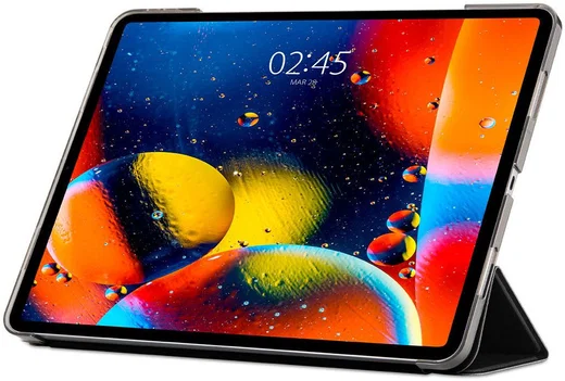 Spigen Smart Fold Apple iPad Pro 12.9 (2021) Hoes Book Case Zwart afbeelding 8