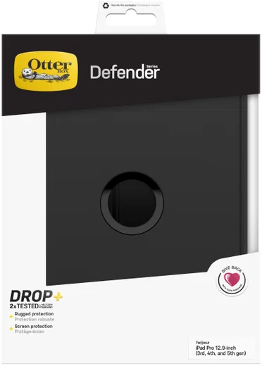 Otterbox Defender Case Apple iPad Pro 12.9 (2018/2020/2021) Hoes Zwart afbeelding 17