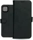 Rosso Deluxe Samsung Galaxy A22 5G Hoesje Echt Leer Book Case Zwart afbeelding 11