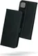 Rosso Deluxe Samsung Galaxy A22 5G Hoesje Echt Leer Book Case Zwart afbeelding 2