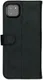 Rosso Deluxe Samsung Galaxy A22 5G Hoesje Echt Leer Book Case Zwart afbeelding 5
