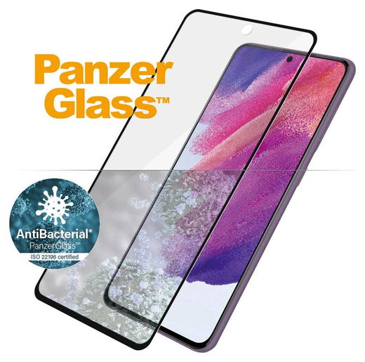 PanzerGlass Samsung Galaxy S21 FE Screen Protector Antibacterieel afbeelding 2