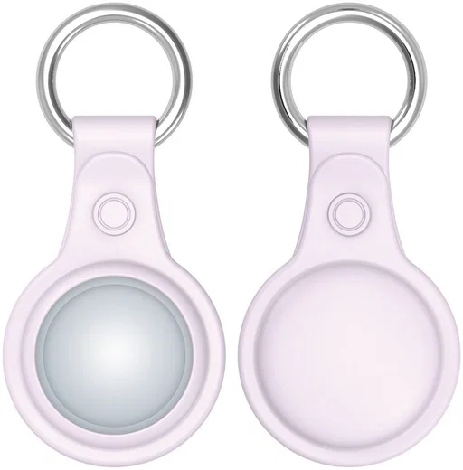 Dux Ducis Apple AirTag Sleutelhanger Zwart/Roze/Blauw/Groen (4-Pack) afbeelding 14