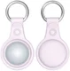 Dux Ducis Apple AirTag Sleutelhanger Zwart/Roze/Blauw/Groen (4-Pack) afbeelding 14