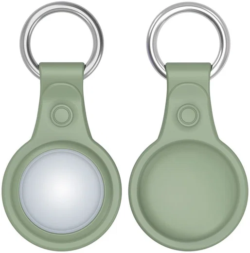 Dux Ducis Apple AirTag Sleutelhanger Zwart/Roze/Blauw/Groen (4-Pack) afbeelding 11