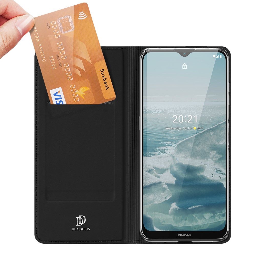 Dux Ducis Skin Pro Series Nokia G10/G20/6.3 Hoesje Portemonnee Zwart afbeelding 2