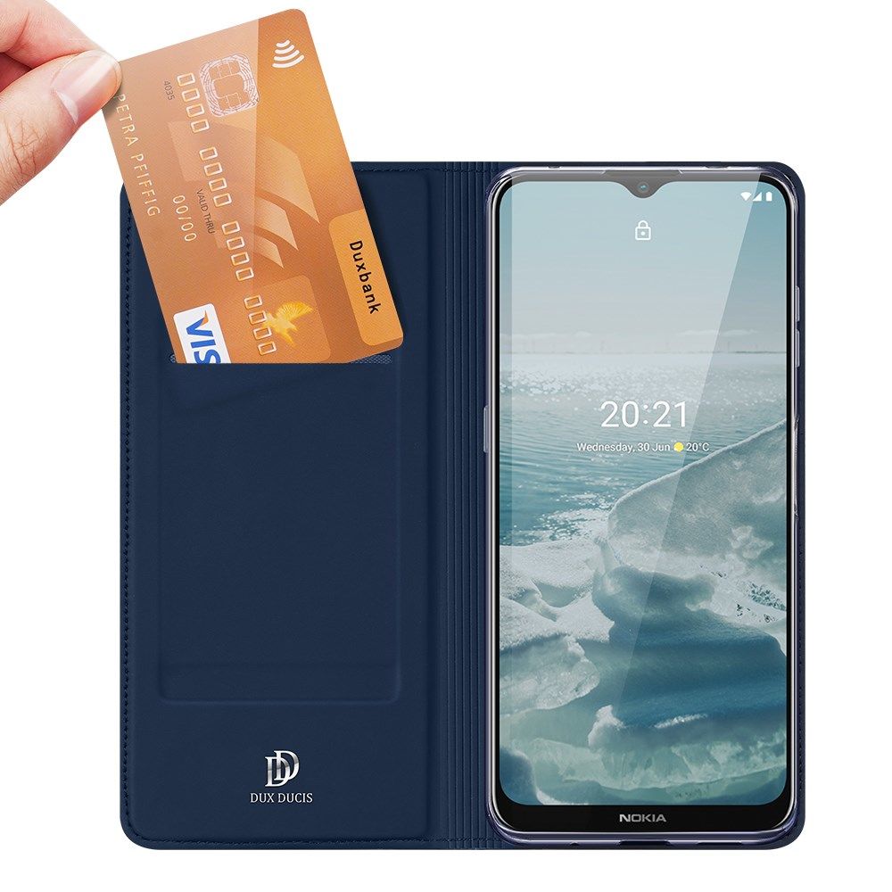 Dux Ducis Skin Pro Series Nokia G10/G20/6.3 Hoesje Portemonnee Blauw afbeelding 2
