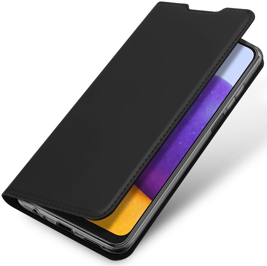 Dux Ducis Skin Pro Series Samsung Galaxy A22 5G Hoesje Zwart afbeelding 1