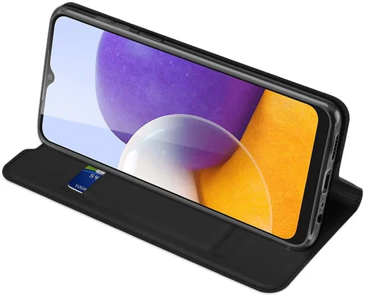 Dux Ducis Skin Pro Series Samsung Galaxy A22 5G Hoesje Zwart afbeelding 7