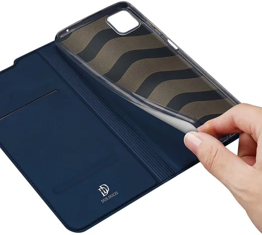 Dux Ducis Skin Pro Series Samsung Galaxy A22 5G Hoesje Blauw afbeelding 5
